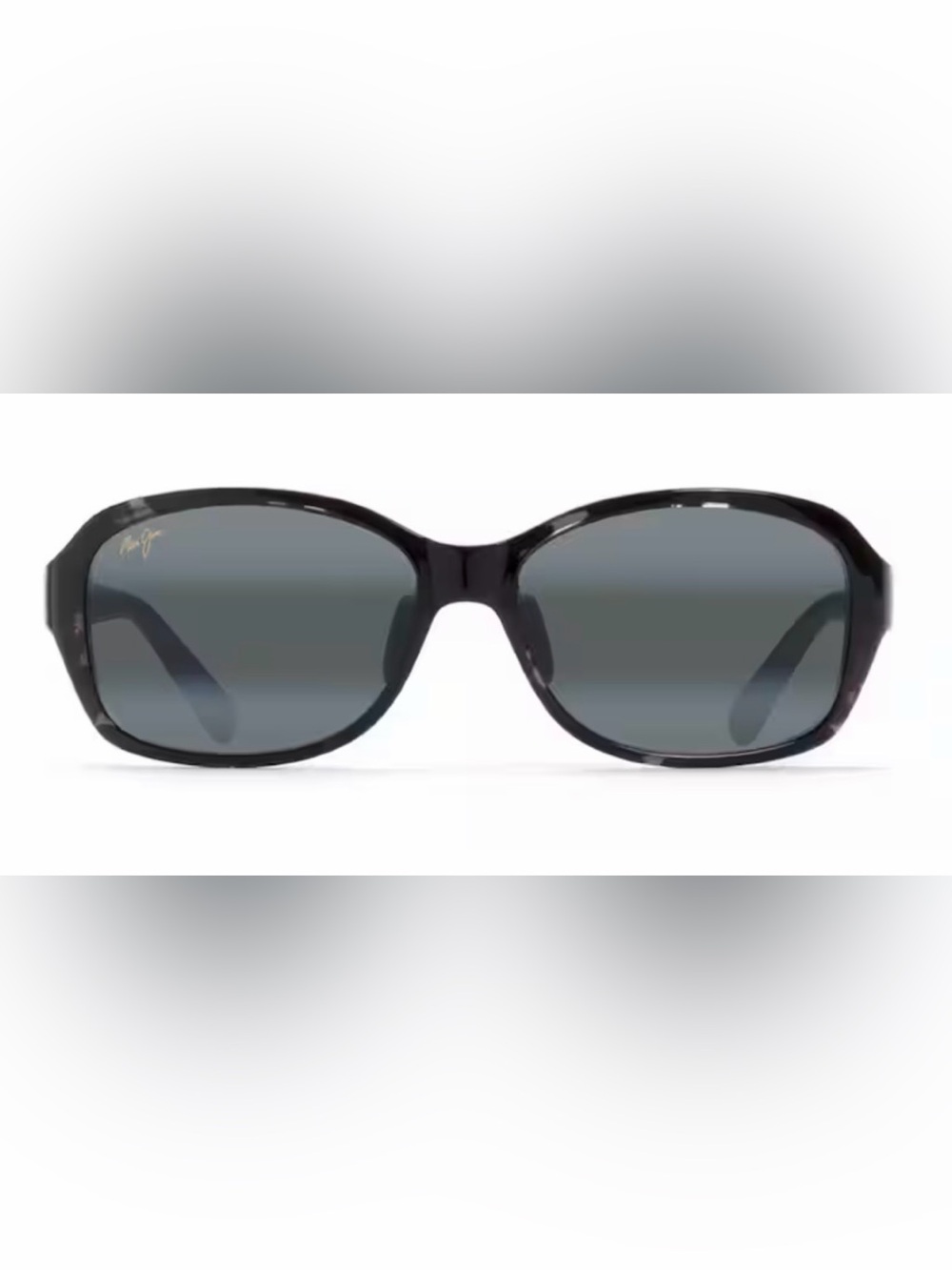 Maui Jim KOKI BEACH Black Grey Tortoise Sunglasses Neutral Grey MauiPure Lens - Picture 7 of 8